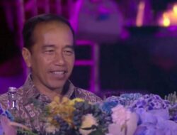 Bulan Sutena Guncang World Water Forum lewat Lagu Sayang, Jokowi Ikut Joget