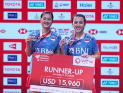 Jadi Runner Up Thailand Open 2024, Ana/Tiwi Janji Kerja Lebih Keras Lagi