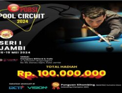 Kota Jambi Jadi Starter POBSI Pool Circuit 2024