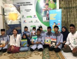 Yayasan Yatim dan Dhuafa Jati Baru Terbantu dengan Donasi Buku dari MNC Life Bersama MNC Peduli