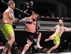 Eddie Hall Menang Brutal di Debut MMA, Robohkan 2 Lawan Sekaligus di Ronde Pertama