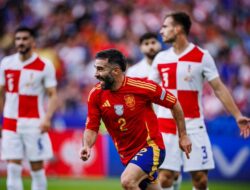 Hasil Euro 2024 Spanyol vs Kroasia: Tim Matador Seruduk Vatreni