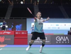 Jonatan Christie Tersingkir di Babak 32 Besar Indonesia Open 2024