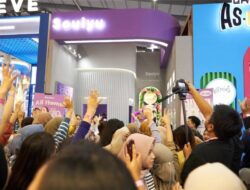 Keseruan di Booth Soulyu Pada Acara Jakarta X Beauty 2024 di JCC