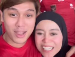 Lesti Kejora Teriak ‘I Love You Rizky Ridho’ saat Gol 2 Indonesia vs Filipina, Reaksi Billar Bikin Ngakak