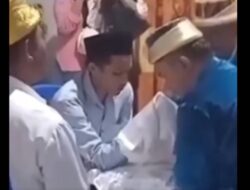 Viral! Wali Nikah Pukul Pengantin Pria usai Ijab Kabul Gegara sang Mempelai Wanita Dihamili Duluan