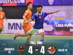 Sadakata FC Tahan Imbang Halus FC 4-4