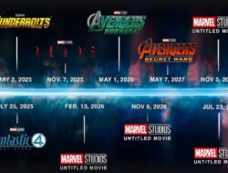 Marvel Studios Umumkan Daftar Film yang akan Dirilis hingga 2027, 4 Masih Dirahasiakan