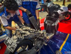 16 SMK berlomba konversi motor bensin ke listrik di sirkuit Sentul