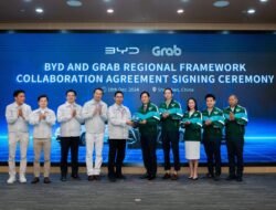 BYD akan pasok 50.000 mobil untuk layanan Grab di Asia Tenggara