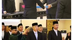 Resmi Berganti Karutan Dumai Lakukan Sertijab di Kanwil Ditjenpas Riau